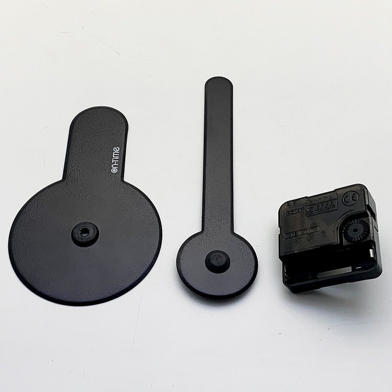 Spare Part Clock Sweep Movement and Clock Hand V1MH - 時鐘/鬧鐘 - 鋁合金 黑色