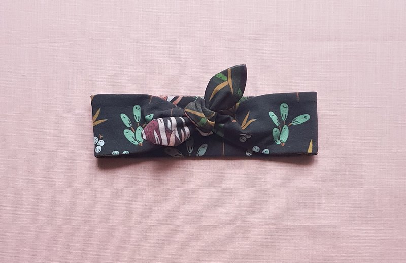 Flowers baby girl headband, Baby headbands, Newborn headband, Newborn prop - 嬰兒帽子/髮帶 - 棉．麻 多色