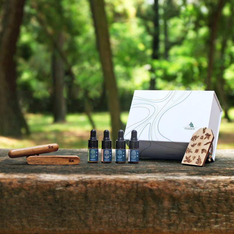 Senai Dad‧Car Fragrance Gift Box | Father's Day Gift | Compound Essential Oils | Taiwan Forest - Fragrances - Essential Oils 