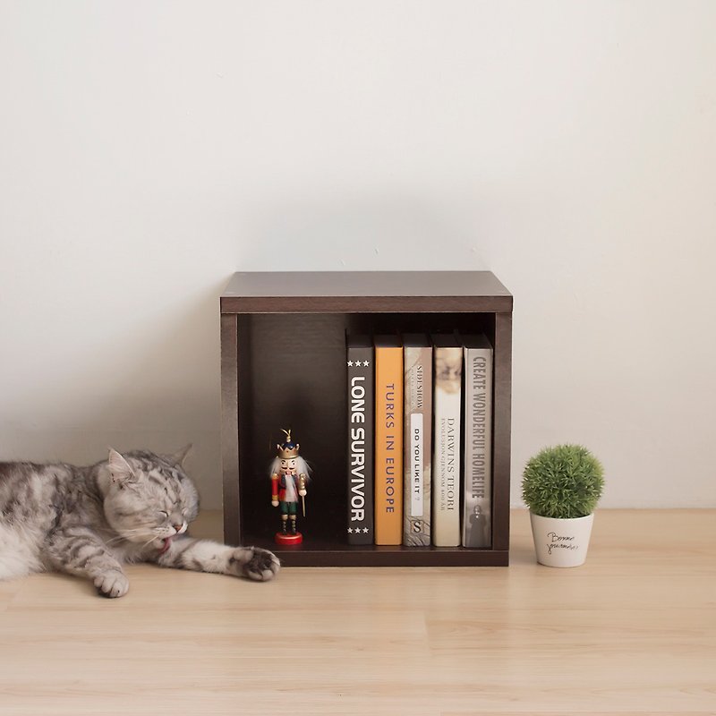 [Ange home] clever cat house - expansion single cabinet (walnut) - อื่นๆ - กระดาษ สีนำ้ตาล