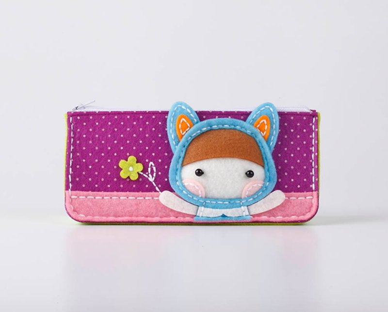 Fairy Land [Material Pack] Cute Animal Doll Pencil Bag-Cat - Other - Other Materials 