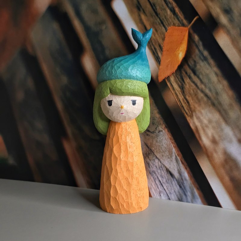 雙魚座 木雕(無現貨/需訂購) - 公仔模型 - 木頭 多色