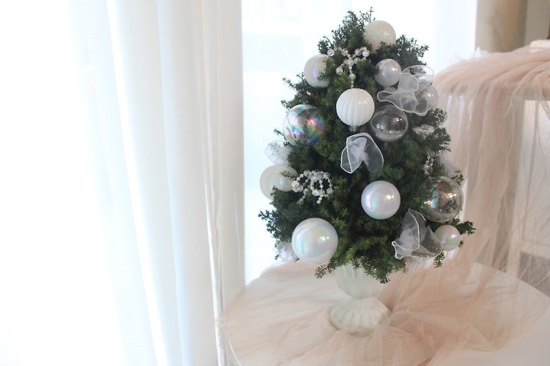 天使祝福 永生聖誕樹 客製聖誕樹 - 擺飾/家飾品 - 植物．花 白色