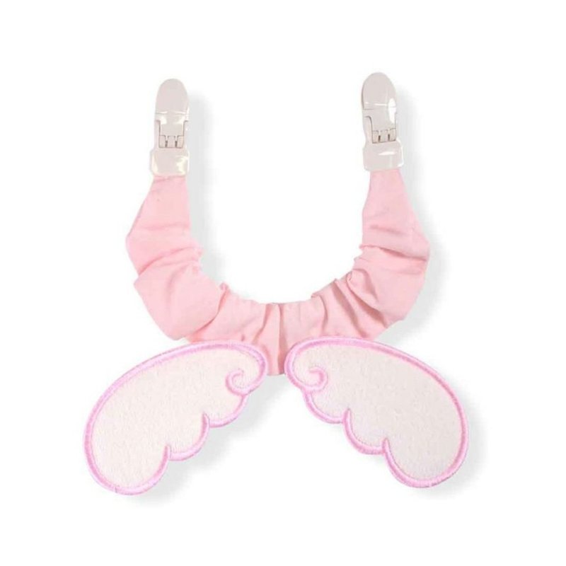 Japan Boribon oeuf angel wings multi-functional anti-pinch (pink) - อื่นๆ - ผ้าฝ้าย/ผ้าลินิน ขาว