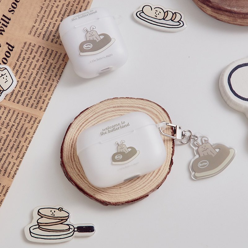 The Butters LuLu Bumper Car Matt AirPods Protective Case (with charm) - ที่เก็บหูฟัง - พลาสติก หลากหลายสี