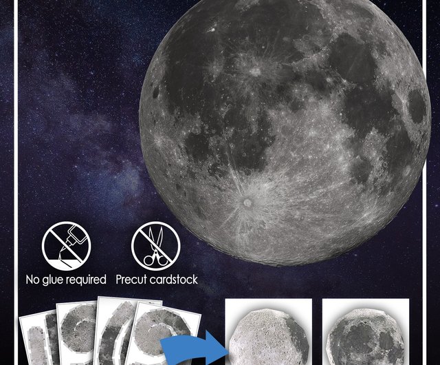 水の惑星P-9 くびとうペーパーモデル】太陽系の惑星-9スタイル|クリップ