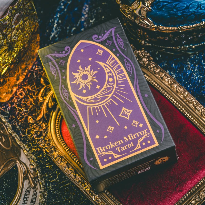 水銀鏡 偉特系星菱卡集 破碎鏡像韋特系 黑芯紙 維特卡牌 - 桌遊/卡牌 - 紙 多色