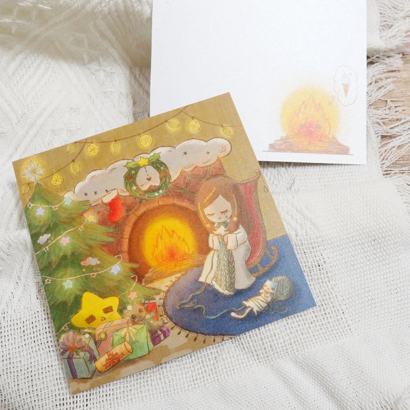 *Christmas Eve*Christmas card - การ์ด/โปสการ์ด - กระดาษ หลากหลายสี