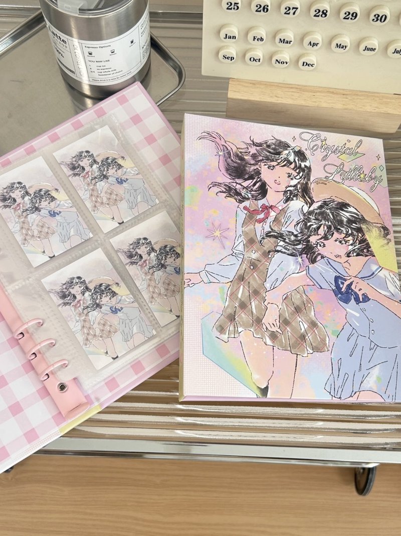 空空鼠聯名 A5四宮格卡冊 收納冊 活頁手帳 - 相簿/相本 - 紙 多色