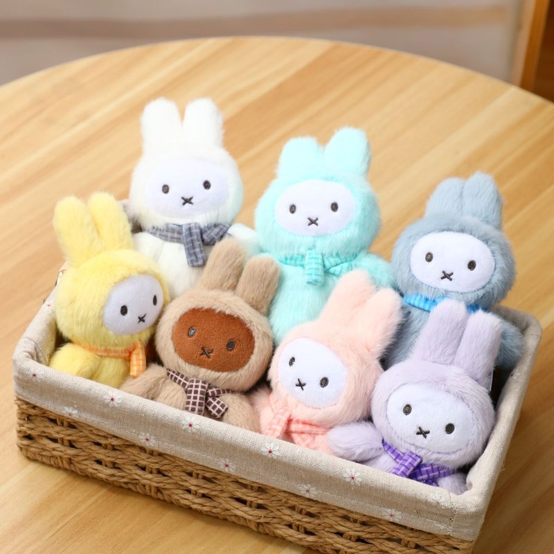 VIPO miffy 2025 毛毛鎖匙扣1個 (隨機包裝) MIF37474 - 鑰匙圈/鑰匙包 - 棉．麻 