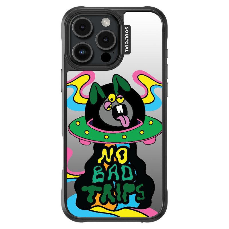 Trippy Space Trippy Rabbit Traveller iPhone 16 手機殼 磁吸殼 - 手機殼/手機套 - 其他材質 