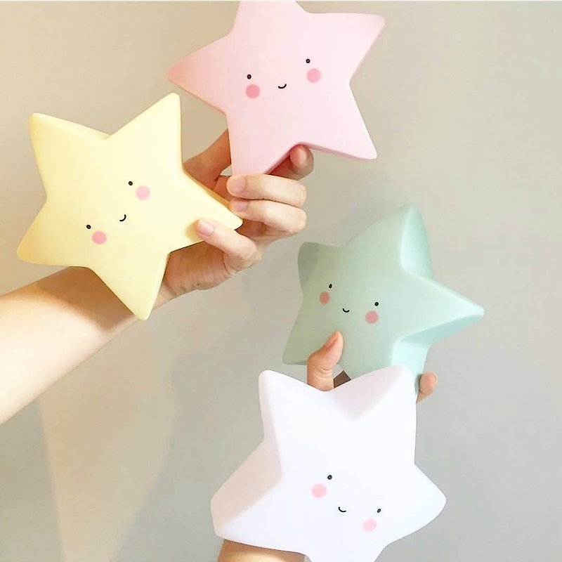 【Special Offers】 Netherlands | a Little Lovely Company ❤ Scandinavian four-star starlight night light big collection - Other - Plastic Multicolor