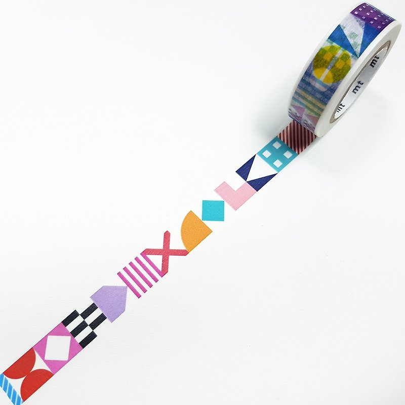 mt x Kapitza Masking Tape【Symbols (MTKAPI05)】2018AW - Washi Tape - Paper Multicolor