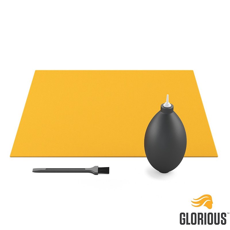 Glorious 專業鍵盤清潔套組 - 電腦配件 - 塑膠 橘色