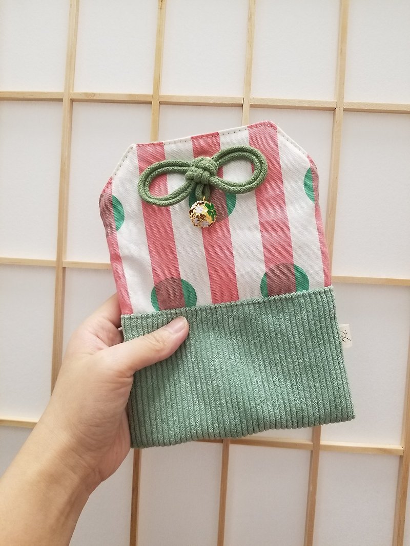 Yushou slant bag/hanging ornament - กระเป๋าแมสเซนเจอร์ - ผ้าฝ้าย/ผ้าลินิน 