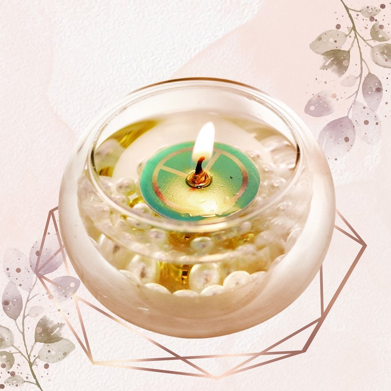 [Korea EVENDAY] Natural Healing DIY Scented Liquid Candle 80ml - Romantic Wedding - Candles, Fragrances & Soaps - Glass Transparent