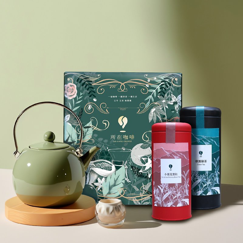 台灣風土巡禮 | 高山茶葉 | 小葉花蜜紅茶/朝露綠茶 - 茶葉/茶包 - 新鮮食材 綠色