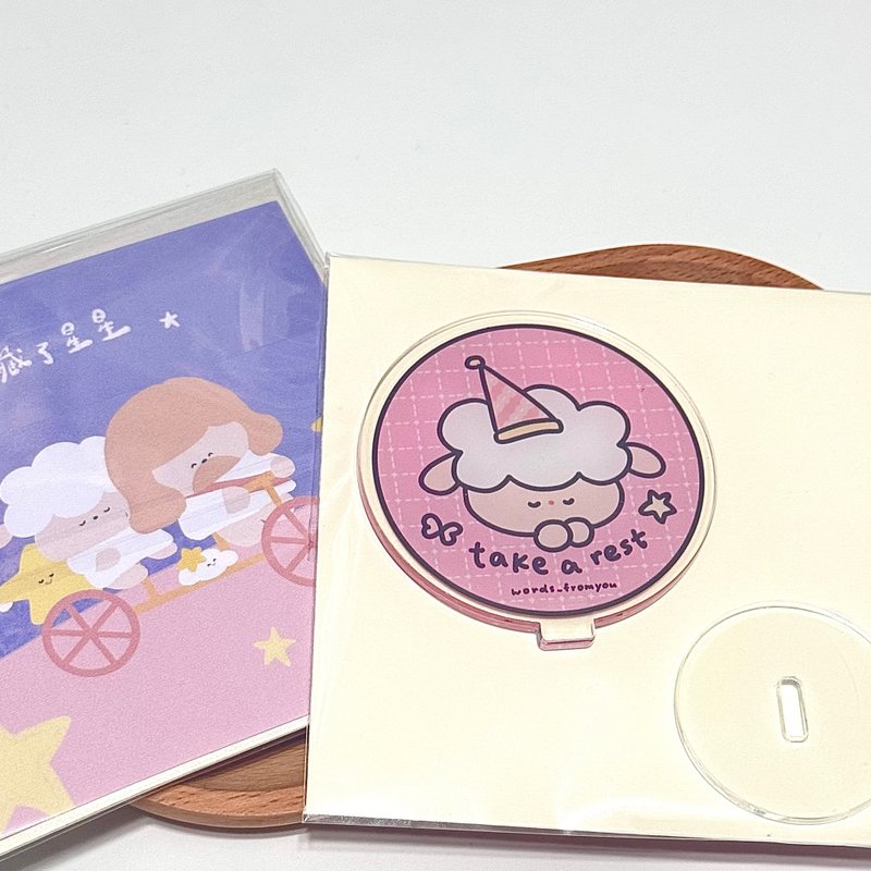 明信片含信封+壓克力立牌set - take a rest - 其他 - 壓克力 