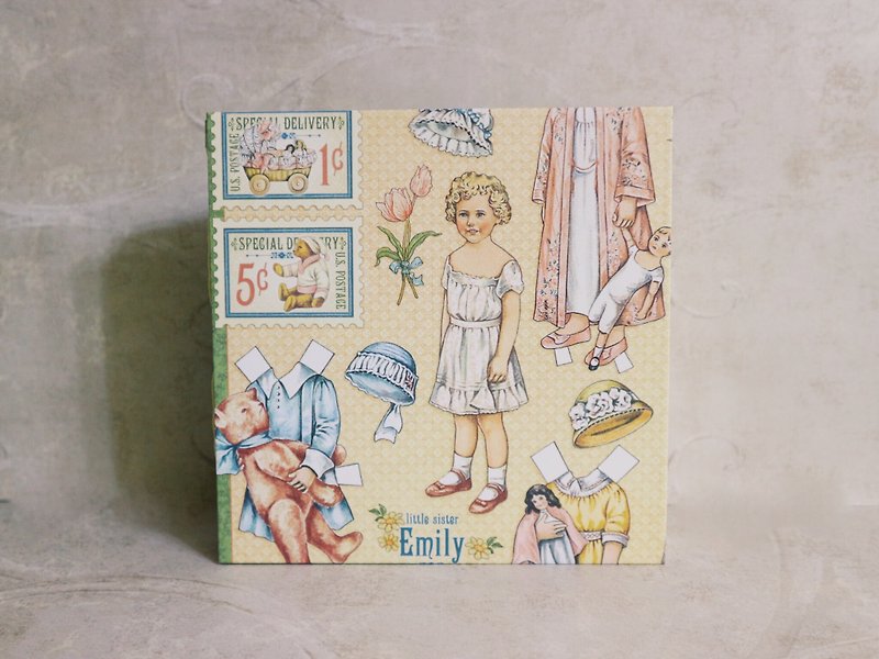 Crocodile lady (paper doll) French line manual book - สมุดบันทึก/สมุดปฏิทิน - กระดาษ 