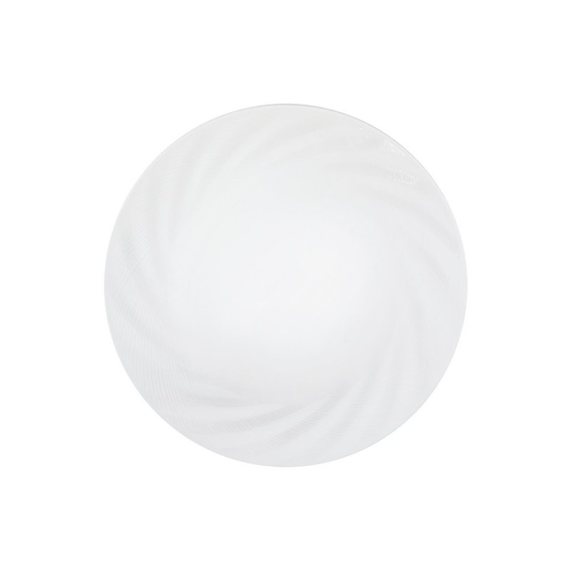 Sense White Elegant Pure White Bone China Plate (23cm) - Plates & Trays - Porcelain White