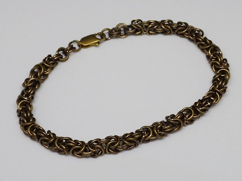 [ Lightup workshop ] byzantine bracelet  [ #LTU-B-170313 ] - สร้อยข้อมือ - โลหะ 