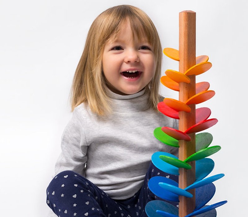 SIMPLE WOODS - Singing Tree - Acoustic Wooden Toy - ของเล่นเด็ก - ไม้ หลากหลายสี