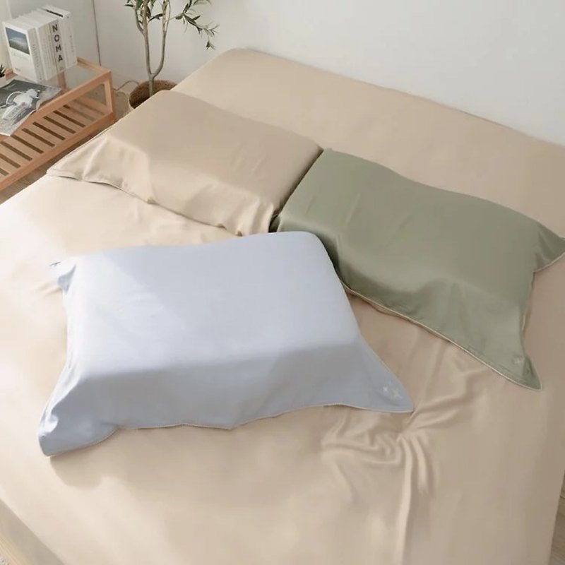 LoveFu Bamboo Sleep Skin Friendly Pillowcases 2 Pack - The highest level of sleep protection - Bedding - Bamboo Green