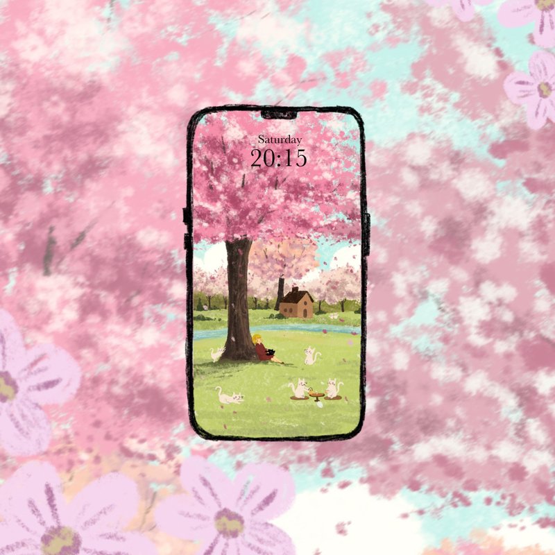 Digital Wallpaper for smartphone tablet iPhone iPad - 電腦手機桌布/貼圖/App 圖示 - 其他材質 