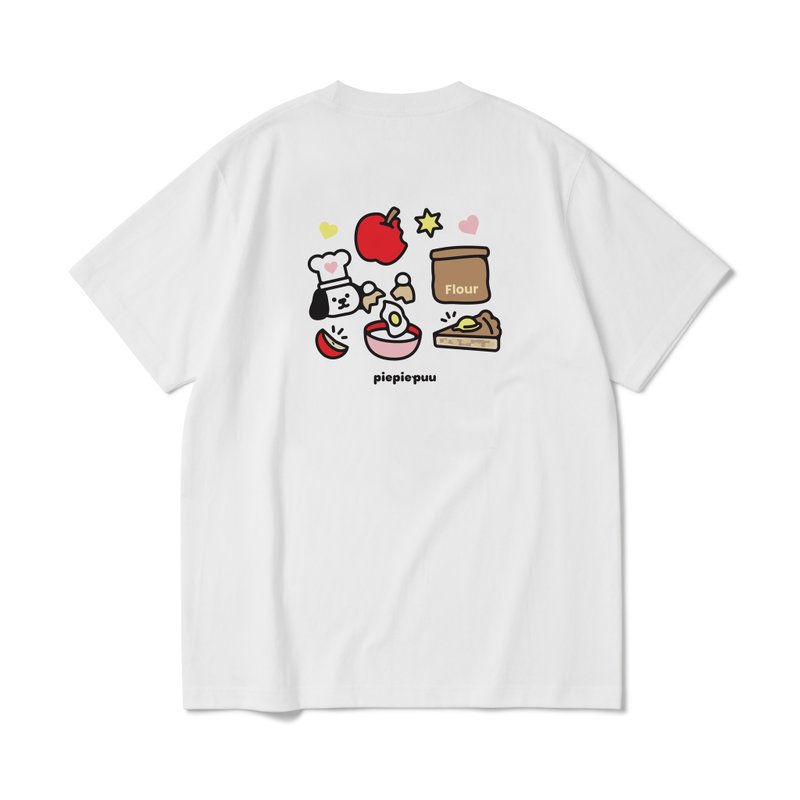 piepiepuu 300G 重磅厚T恤 蘋果 狗 cutie pie factory T恤 - 帽T/大學T - 棉．麻 