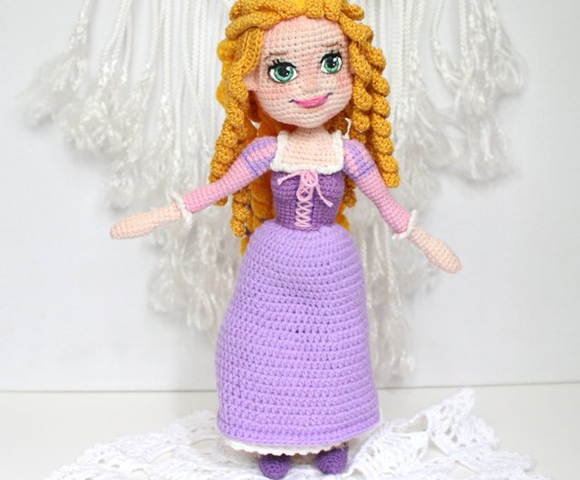 デジタル】かぎ針編みの人形のパターン PDF (英語) あみぐるみの妖精