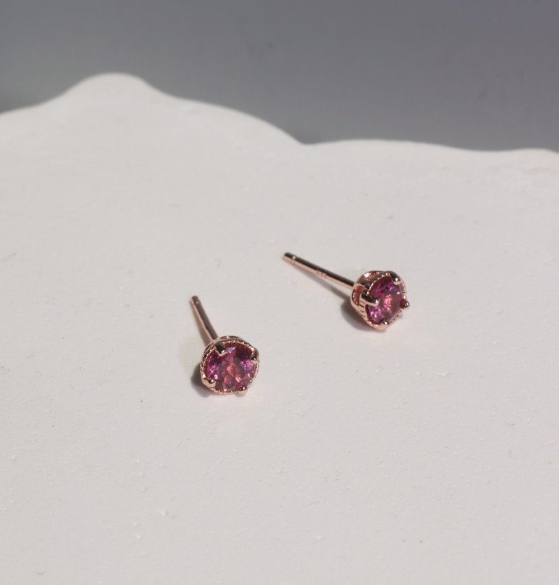 desert rose - Earrings & Clip-ons - Semi-Precious Stones Pink