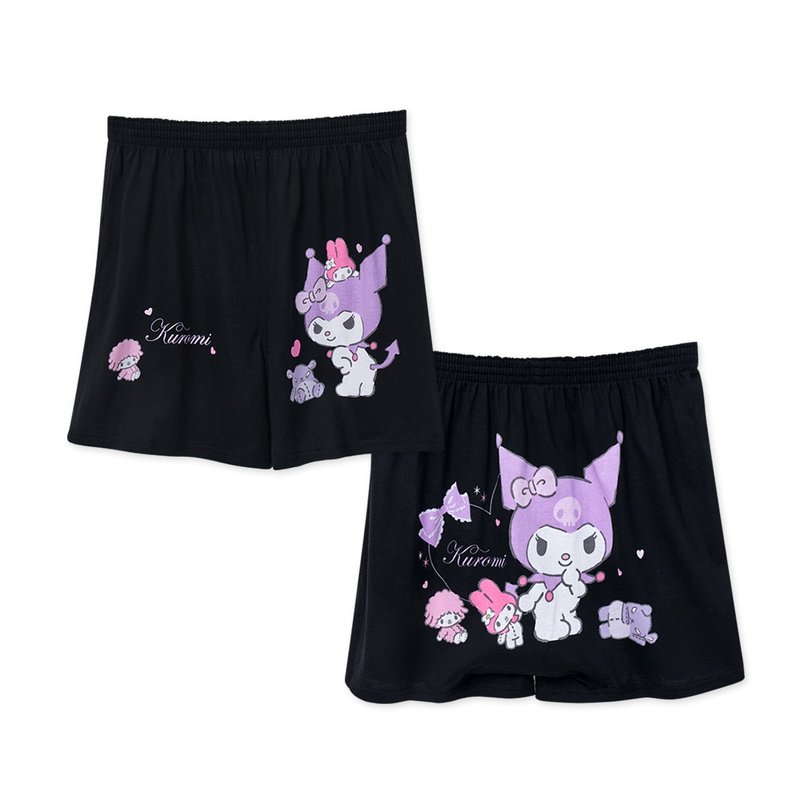 [ONEDER Wanda] Sanrio Kuromi home flat pants for adults pure cotton boxer briefs - ชุดชั้นในผู้หญิง - ผ้าฝ้าย/ผ้าลินิน 