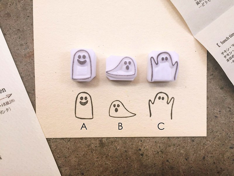 Lunar July Baby Ghost Series - Stamps & Stamp Pads - Other Materials 