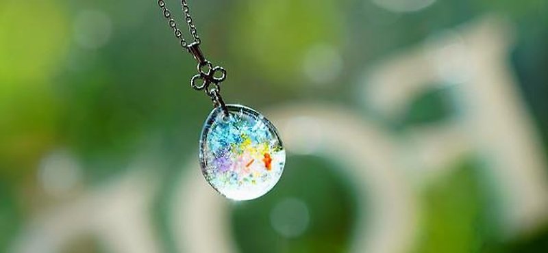 [Made to order] Flowery garden - Necklaces - Other Metals 