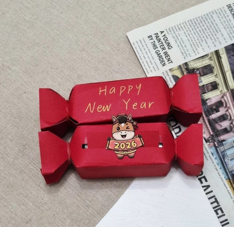 unique card candy red envelope bag money drawing red envelope happy new year han - ถุงอั่งเปา/ตุ้ยเลี้ยง - กระดาษ หลากหลายสี
