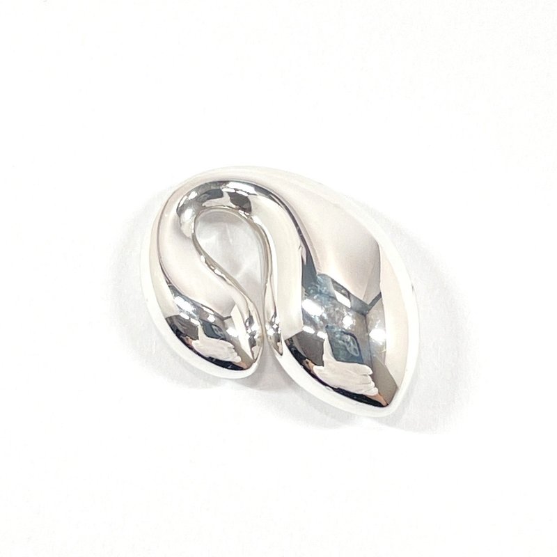 【日本直送 中古美品】ティファニー TIFFANY&Co. ペンダントトップ ネックレス ダブルティアドロップ エルサペレッティ - 項鍊 - 純銀 銀色