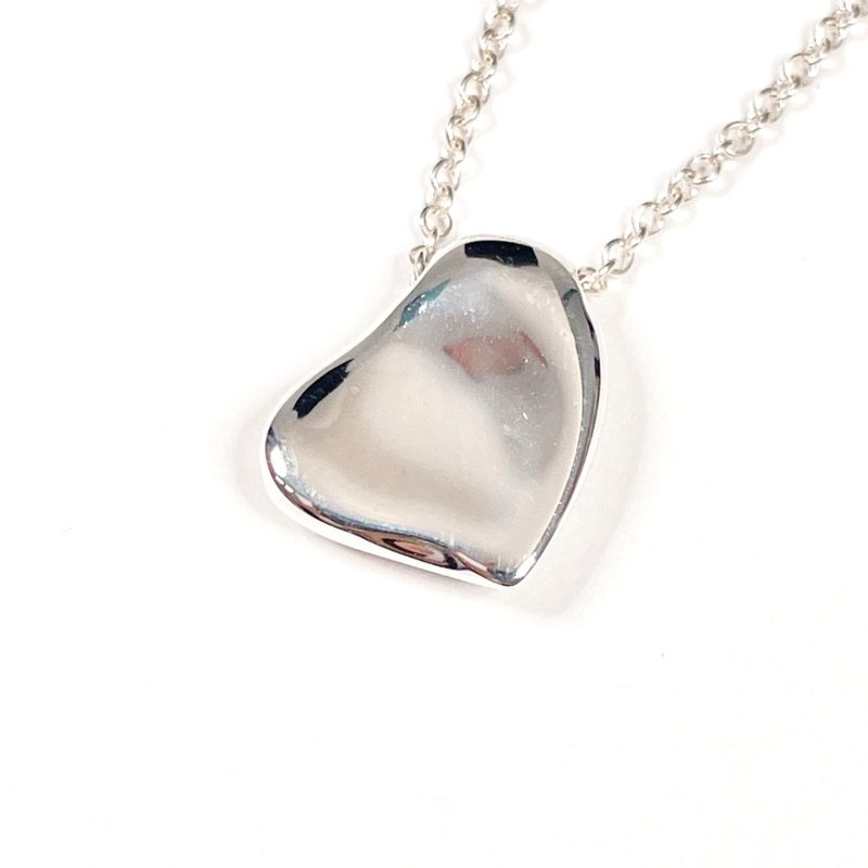 【日本直送 中古美品】ティファニー TIFFANY&Co. ネックレス フルハート エルサペレッティ シルバー925 アクセサリー - 項鍊 - 純銀 銀色