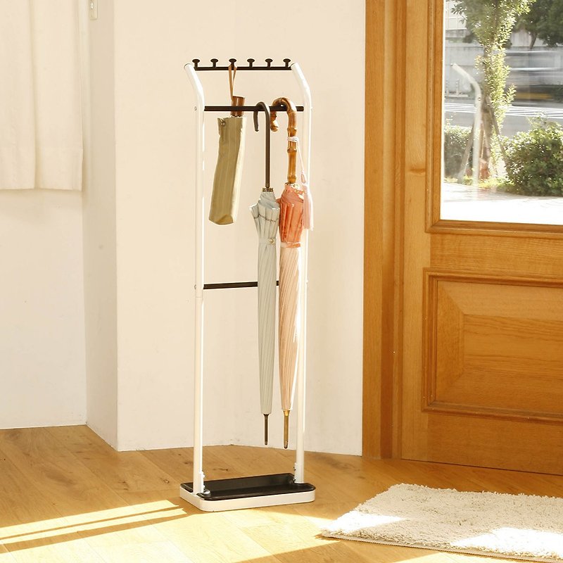 Upright hanging umbrella stand - Other - Other Materials White
