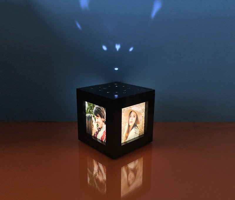 【客製化】黑盒子Cube(無音樂功能) 生日/情侶/男/情人/禮物/客製