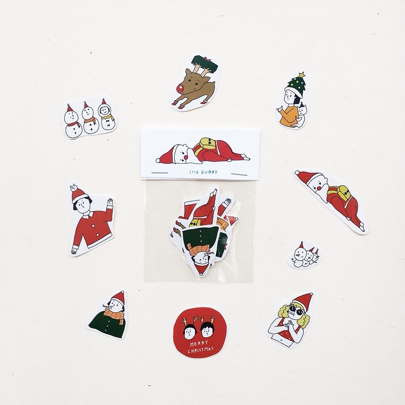 Buddy | Merry Christmas (2016) | Sticker Pack - Stickers - Paper Red