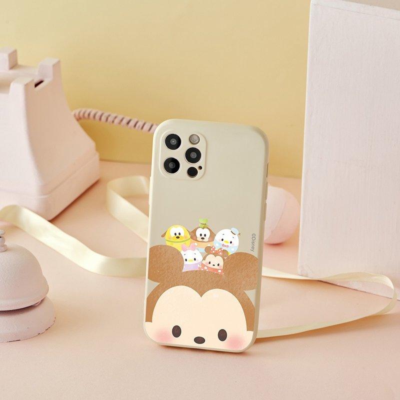 Disney Ufufy系列-米奇家族款全包iPhone手機殼 - 手機殼/手機套 - 矽膠 多色