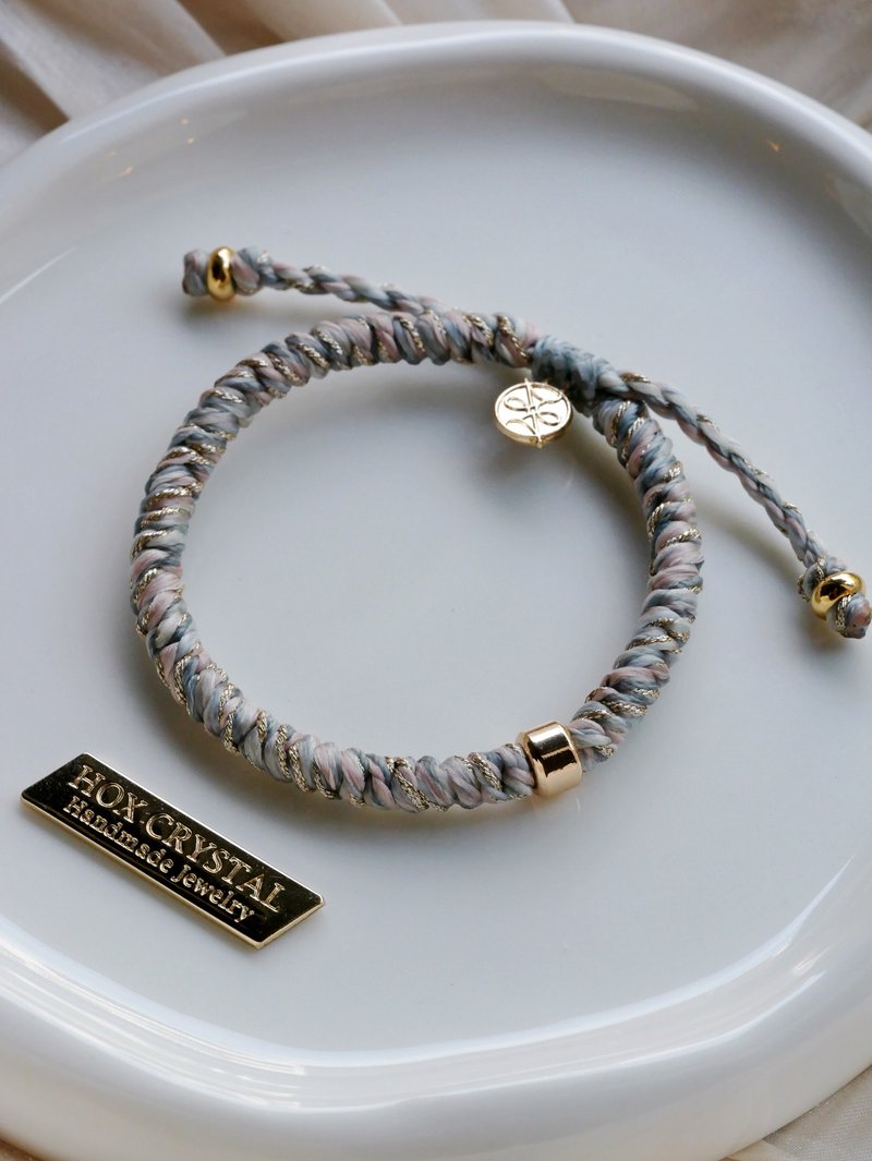 HOX CRYSTAL 護身金剛結繩 - 手鍊/手環 - 其他材質 白色