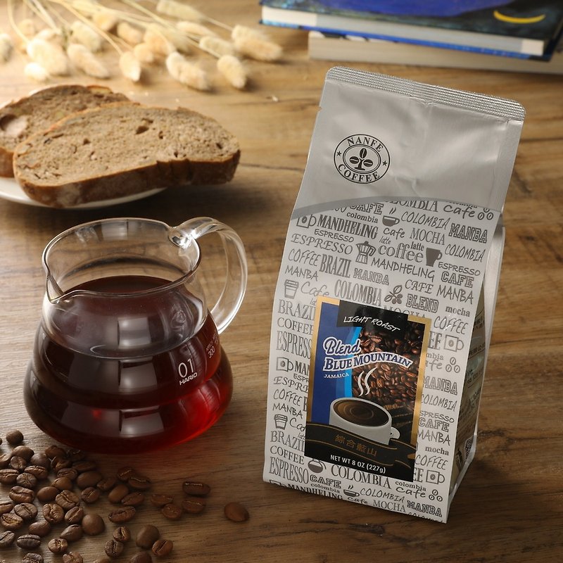 NANFE Nanfei Coffee | Comprehensive Blue Mountain Light Roasted Second Roasted Specialty Coffee 4 packs at a discounted price - Coffee - Other Materials 