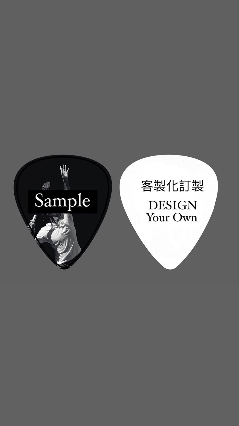 [Personalized custom PICK 10 pieces] Double-sided guitar Pick picks can be customized to map - Guitar Accessories - Other Materials Multicolor