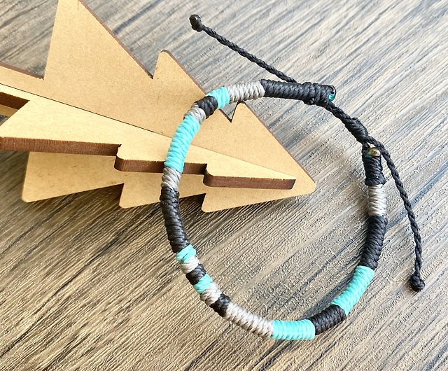 Customized Braided Wax Thread Bracelet X Bracelet; Five Pattern Designs -  Shop bosquecosa Bracelets - Pinkoi
