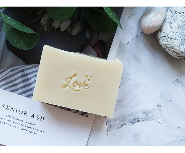 Soap Stamp B11】Handwritten Love Soap Stamp Soap Stamp - Shop olga