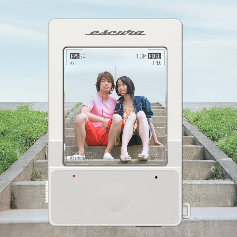 【日本免運特典】InstantSnap 數位相機【觀景器造型】 - 科技小物 - 塑膠 白色