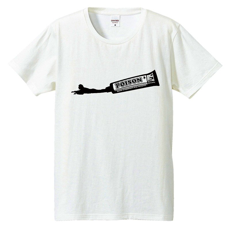 T-shirt / ZOMBIE - เสื้อยืดผู้ชาย - ผ้าฝ้าย/ผ้าลินิน ขาว