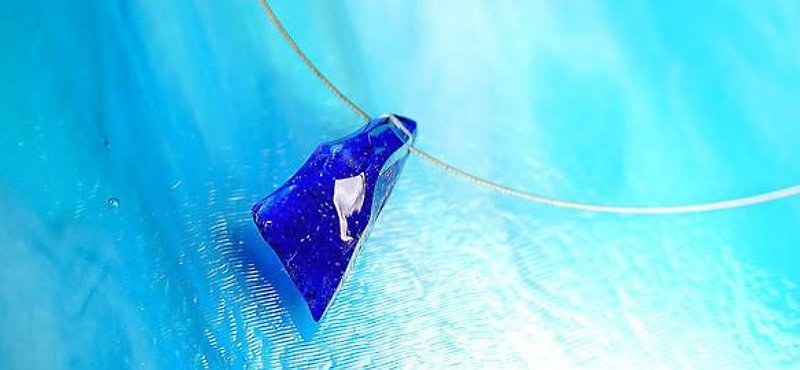 BLUE ROCK ICE - Necklaces - Other Metals 