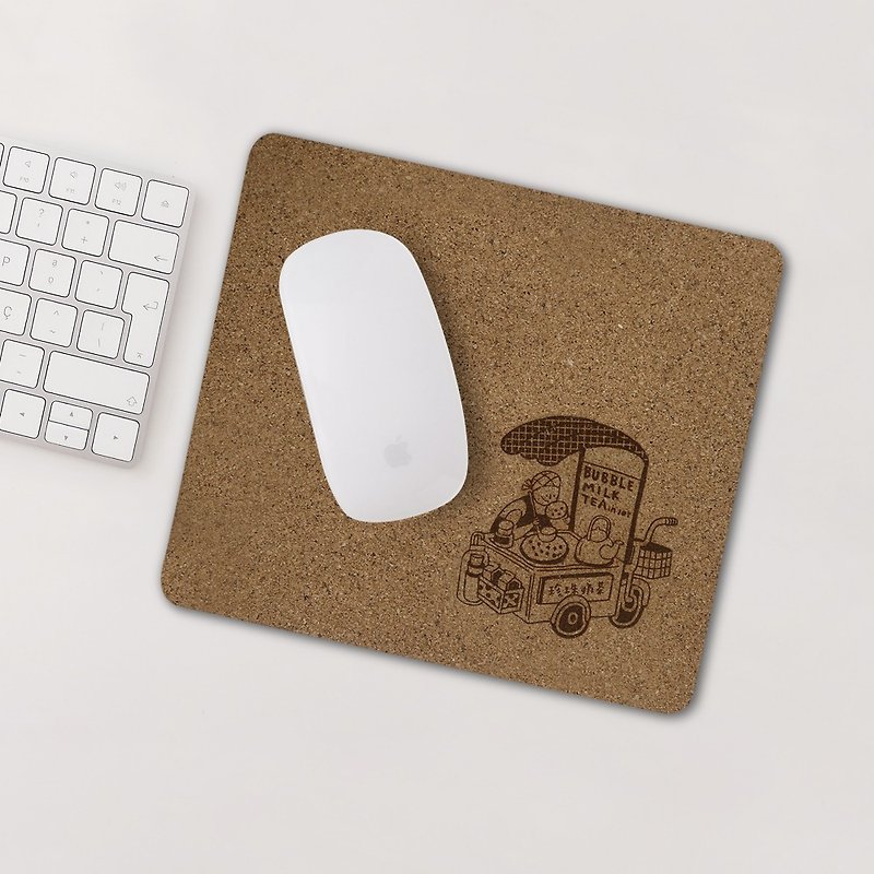 Good memories personalized cork mousepad - แผ่นรองเมาส์ - ไม้ก๊อก 